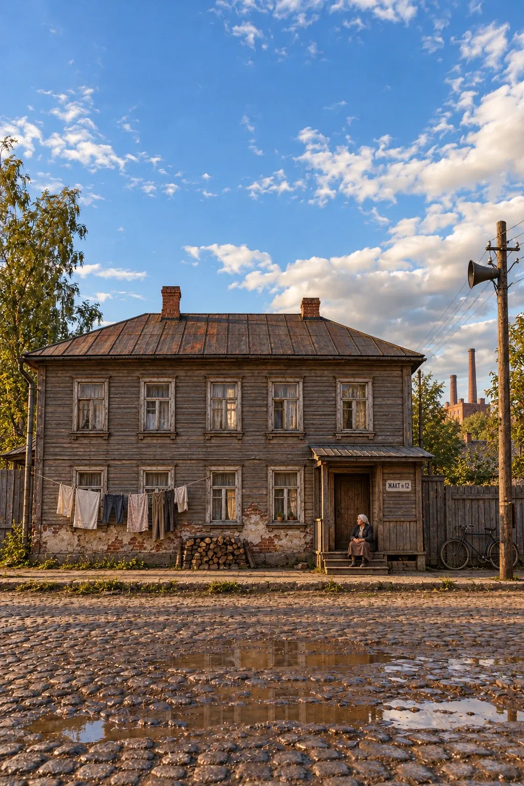 Уплотнение, ЖАКТ и первые рабочие посёлки, 1918–1932: иллюстрация